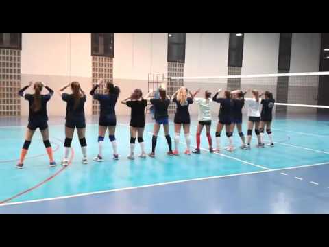 Allenamento di ballo per la Sc Parma/Energy 2015-16