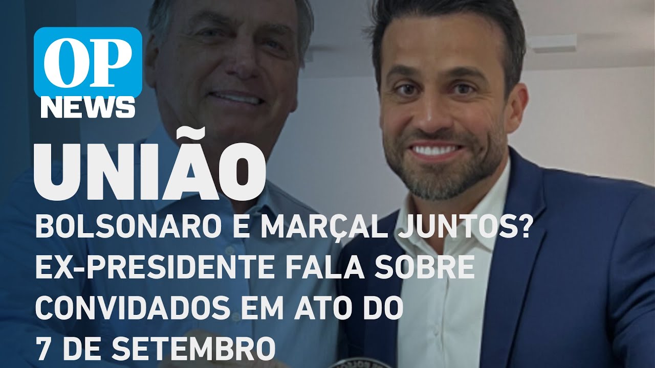 Bolsonaro e Marçal juntos? Ex-presidente fala sobre convidados em ato do 7 de Setembro l OP NEWS