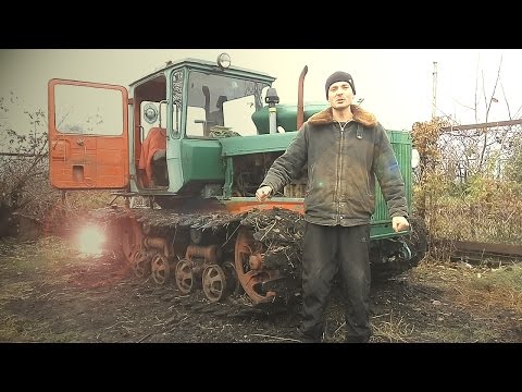 ДТ-75Б ОБЗОР ЧУДО ТЕХНИКИ! КАК УСТРОЕН!