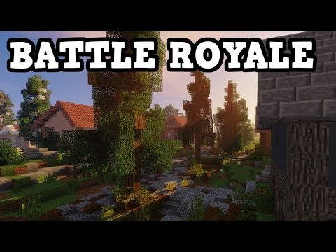 Minecraft BATTLE ROYALE MiniGame On HYPIXEL Minecraft BATTLE ROYALE MiniGame On HYPIXEL