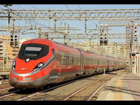 Open Rails - Da Reggio Calabria Centrale a Torino Porta Nuova sul Frecciarossa. Firenze - Bologna.