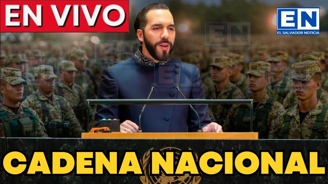 CADENA NACIONAL BUKELE SORPRENDE A TODOS CON ESTO NADIE LO ESPERABA EL SALVADOR NOTICIA