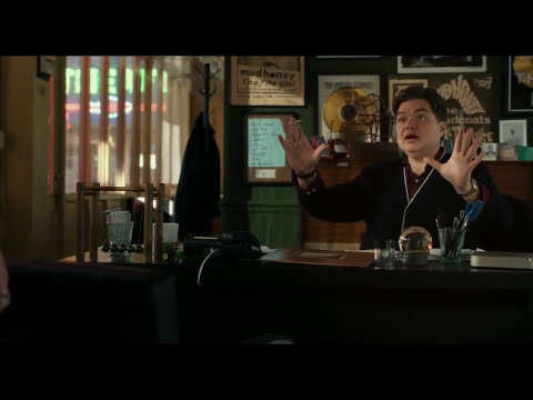 Lucky Them trailer shot of Toni Collette and Thomas Haden Church on a roadside with camera gear