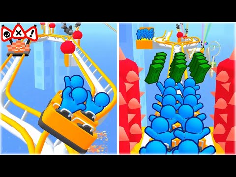 MAX LEVEL in Runner Coaster Game!