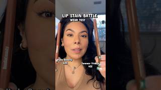 Which lip stain liner is better…. HUDA vs Summer Fridays #makeup