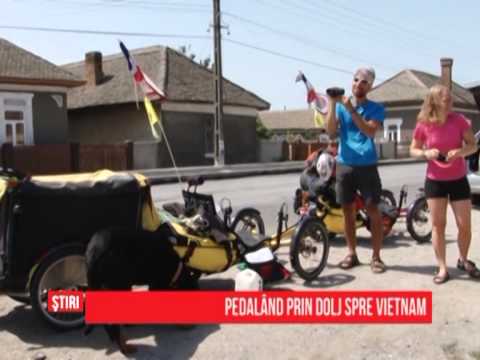 Pedalând prin Dolj spre Vietnam