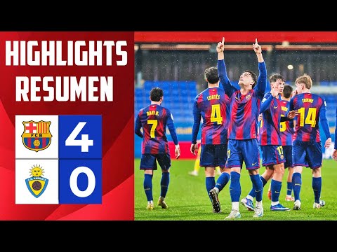 Barca Atletic 4-0 Andratx | Highlights | Dani Rodriguez, Joaquín Delgado scores on debut 🎯