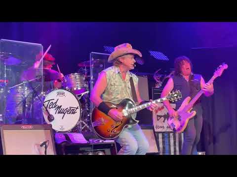 Ted Nugent - Wang Dang Sweet Poontang live at Lexington Village Theatre, Lexington, MI 8/22/22