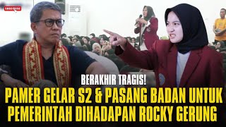 Download lagu The Day Rocky Gerung Destroyed the Arrogance of Kotabumi Umko Masters Graduates, Automatically Gi... mp3