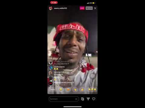 SAUCE  WALKA BiTCH ass 🤬 can’t come out side 🙅🏽‍♂️