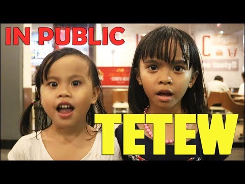 TETEW TETEW in PUBLIC by Flo & Fla - Goyang TETEW - Anjing Kacili - SD SANTA MARIA SURABAYA Video