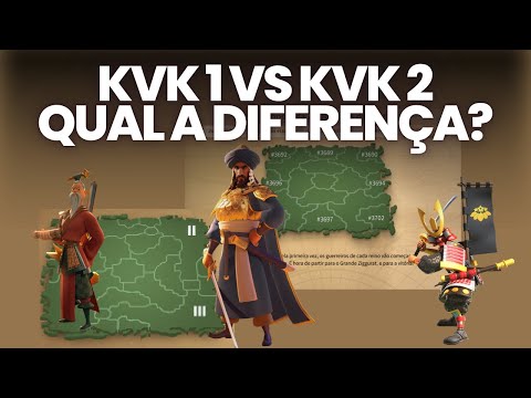 QUAIS AS DIFERENÇAS ENTRE O KVK 1 E O KVK 2 DO RISE OF KINGDOMS?