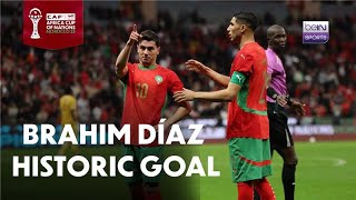Morocco vs Tanzania: Brahim Díaz opens the scoring and makes history | AFCON 2025 Highlights