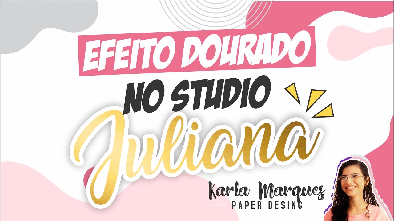 How to create a gold or glitter effect in Silhouette Studio.