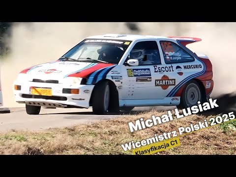 Michał Łusiak - Mistrz Polski HRSMP 2025 - Ford Escort RS Cosworth