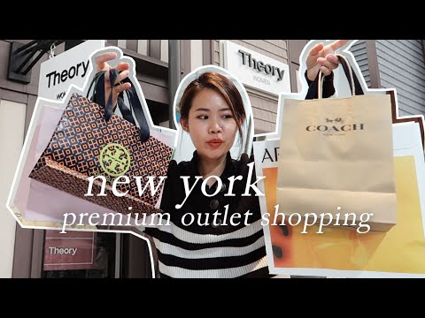 NOVA IORQUE VLOG | Dia de compras no Woodbury Common Premium Outlets, compras de moda de luxo
