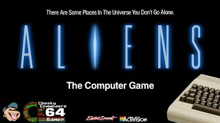 ALIENS: THE COMPUTER GAME – Commodore 64 (1986) | Electric Dreams' Atmospheric Sci-Fi Shooter