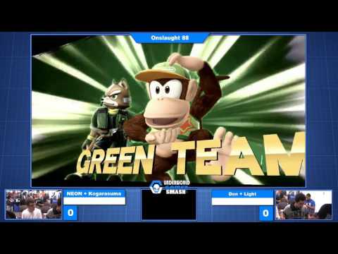 Onslaught 88 Doubles - Winner's Semis: Neon/EX|Kogarasuma vs Don/Light