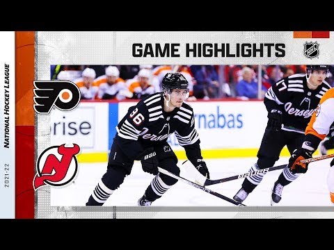 Philadelphia Flyers vs New Jersey Devils | December 8, 2021 | Game Highlights | NHL Regular Season
