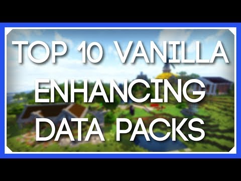 Ector Vynk - Top 10 Vanilla Enhancing Data Packs | Best Vanilla Survival Data Packs | Minecraft 1.14