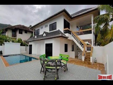 Two Storey Single House with Two Rental Units on Ground Floor for Sale 5 Minutes from Kamala Beach