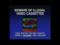 Fox Video Illegal Video Cassetts Logo 1993 1995
