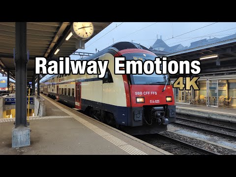 🚆 4K Führerstandsmitfahrt über den Rheinfall nach Zürich (Schweiz | S24 Thayngen - Zürich)