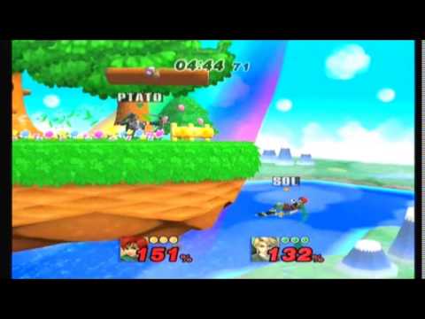 Sol XIV (Roy) vs Dark P0tat0 (Link) - Project M 3.5