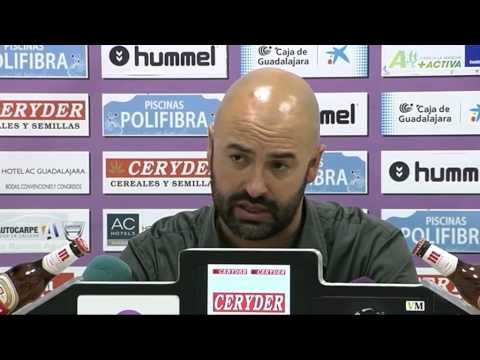 R.P David Movilla tras Guadalajara 0 - Barakaldo 1