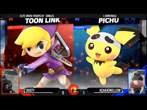 AcaRa|Mellow Vs Dusty LSF(Elite Smash Friday #7