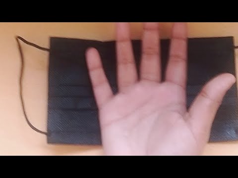 how to make gloves🧤 with mask😷