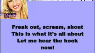 Hannah Montana- Let&#39;s Do This [Lyrics] (HQ)