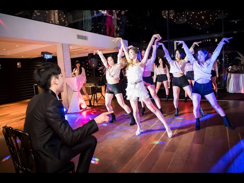 Imiss' surprise dance for the groom! Best Bride's dance ever!