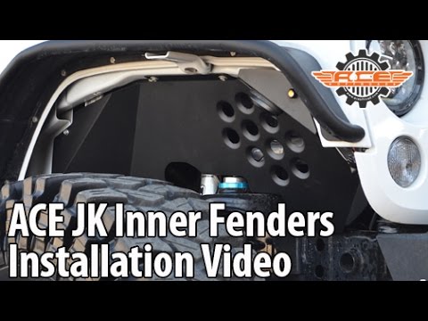 How to Install ACE JK Aluminum Inner Fenders