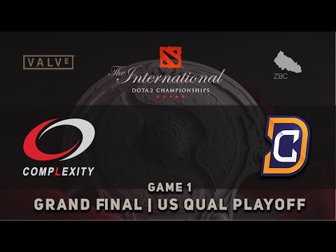 compLexity vs. DC - Game 1, Play-OFF GRAND FINAL @ TI6 US Quals, Dota 2