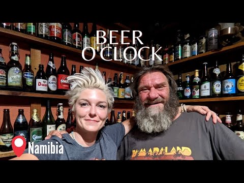 Biking in Uis and Coming Across a Huge Beer Collection.- EP. 131