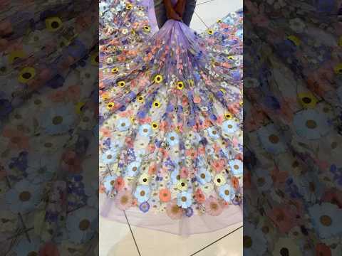 Dream Applique Net Embroidery fabric