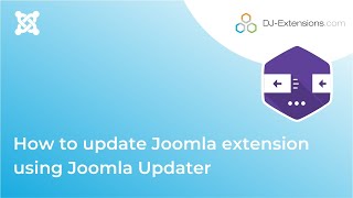 Download the video "How to update Joomla extension using Joomla Updater"