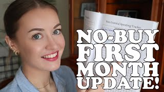 No-buy update | January 2024 review & resetting for February!