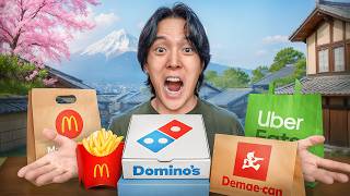 24 HR DELIVERY FOOD Challenge in Japan!