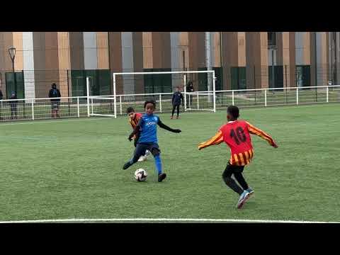 Ris Orangis - Torcy / U11 (1-5) Première mi-temps. 28 janvier 2023. [Score final 2-8]