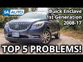 Top 5 Problems Buick Enclave SUV 1st Generation 2008 17