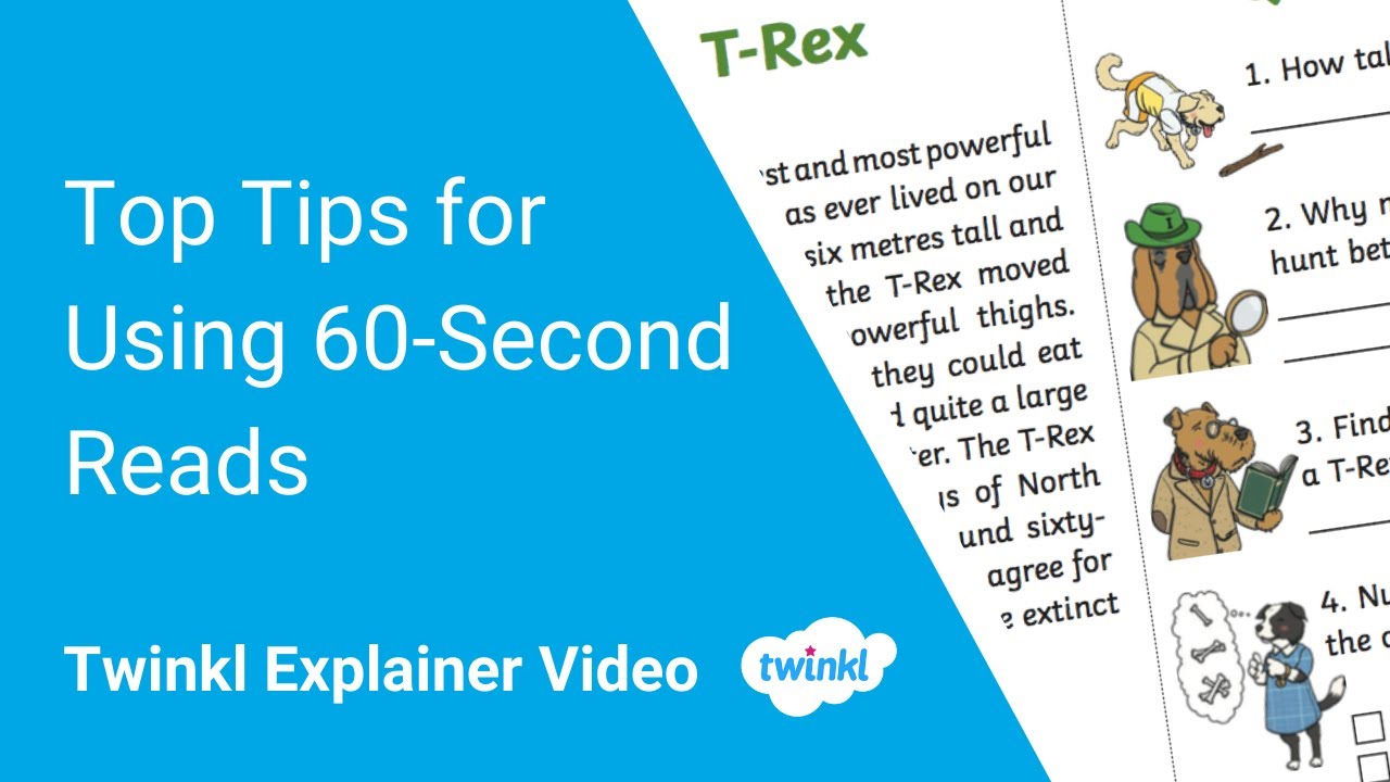 Top Tips for Using 60-Second Reads