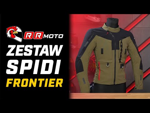 SPIDI FRONTIER - tekstylny zestaw motocyklowy w nowoczesnym wydaniu