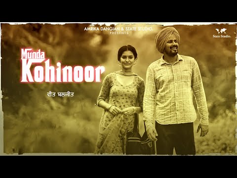 Munda Kohinoor | Veet Baljit | Nick Dhammu | Full Video | Latest Punjabi Song 2018 | State Studio