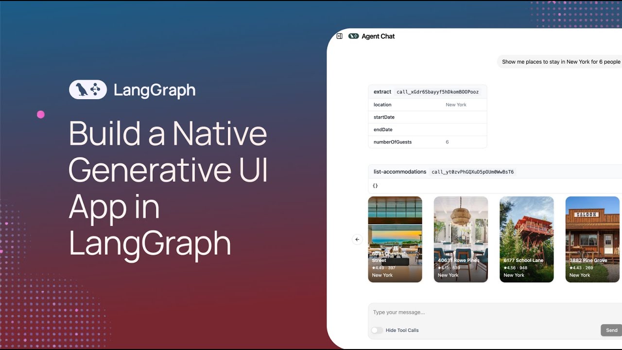 Build a Generative Ul App in LangGraph