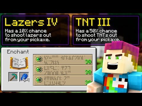 Minecraft: THE BEST PICKAXE ENCHANTS EVER!! - Candy Prison #2
