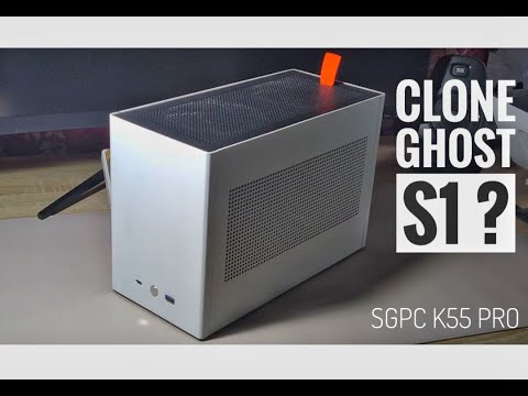 SGPC : K55 Pro (9.7L) ITX case swapped, timelapse build. R7-3700X & RTX-3070