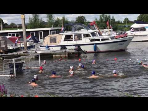 IJsseldelta Marina waterpolotoernooi in de haven van Hattem