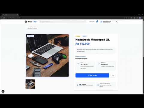Website eCommerce Produk IT dengan Sistem Rekomendasi
